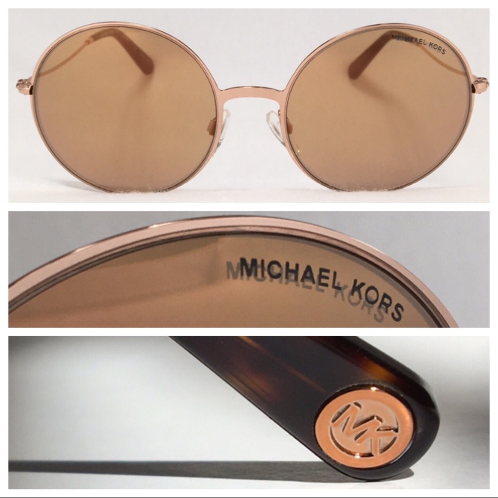 NWOT M KORS MK5017 Kendall II 1026R1 Rose Gold size 55